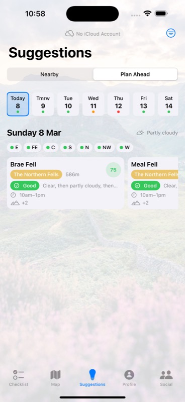 Summit weather forecast