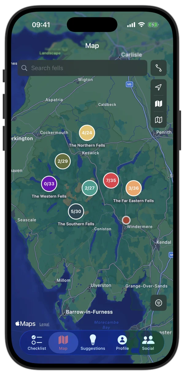 Map overview